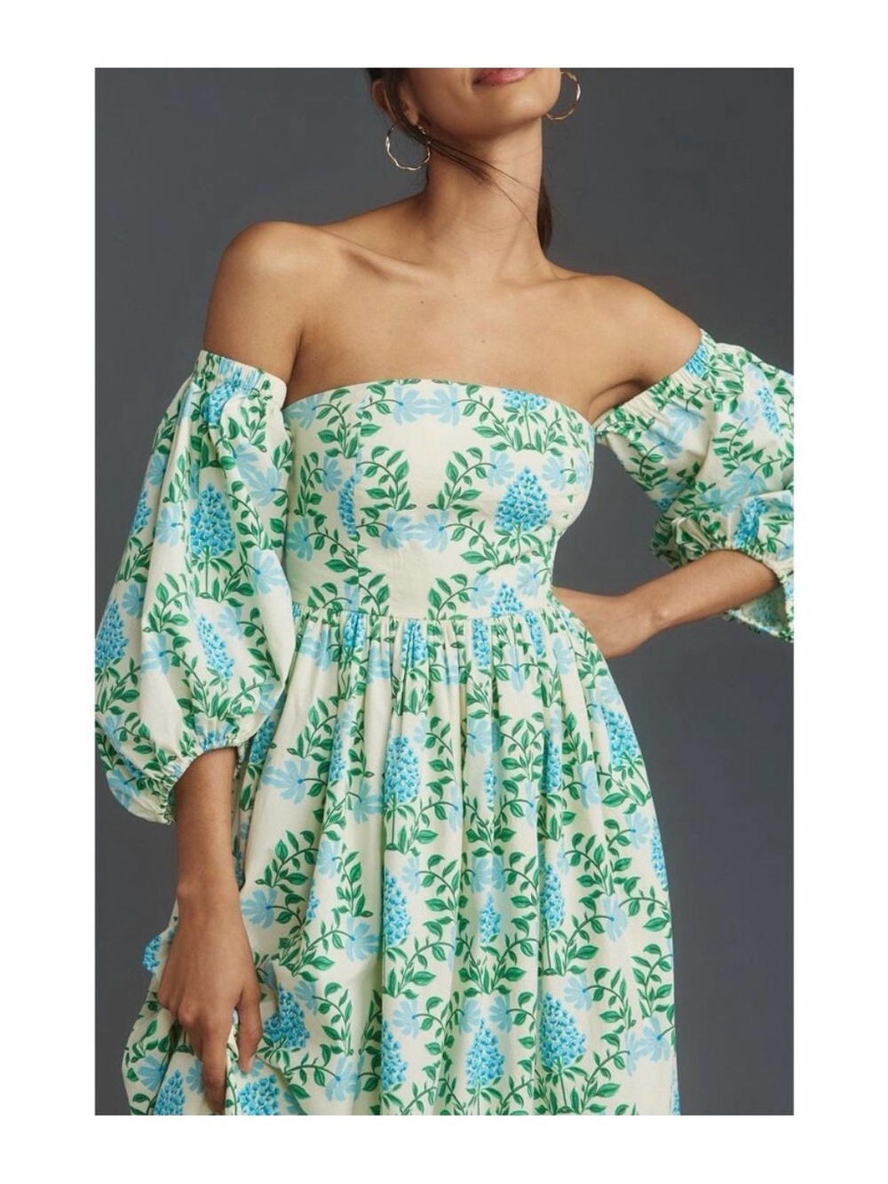 Anthropologie. LetMeBe Floral dress. - Picture 6 of 6